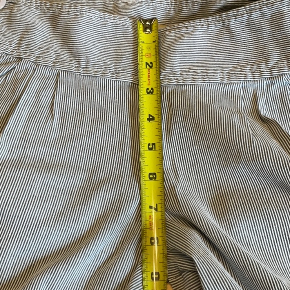 elevenses Pinstripe Wide Leg Cropped pants - Picture 11 of 11